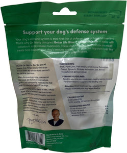 Dr. Marty Better Life Bites Immune Health Dog Treats 3.5 oz Bag