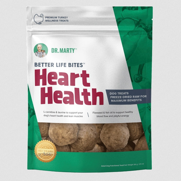 Illustration of Natural Heart Health Dog Food For Seniors